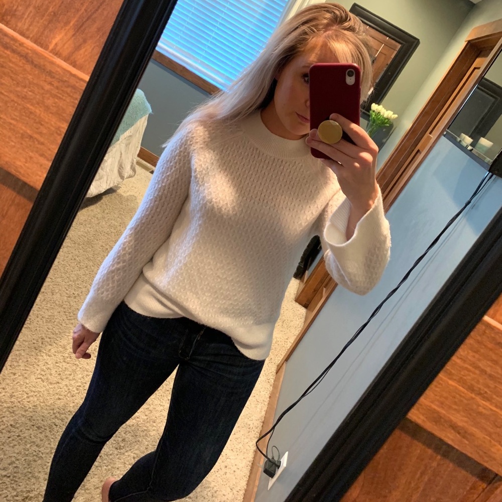 LOFT Mock neck sweater
